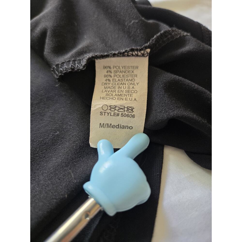Vintage Y2k Forever 21 Black Midi Halter Dress Medium Hoco Party Glam Date Night - Picture 5 of 9